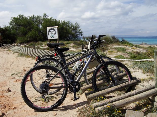 muoversi in bici formentera