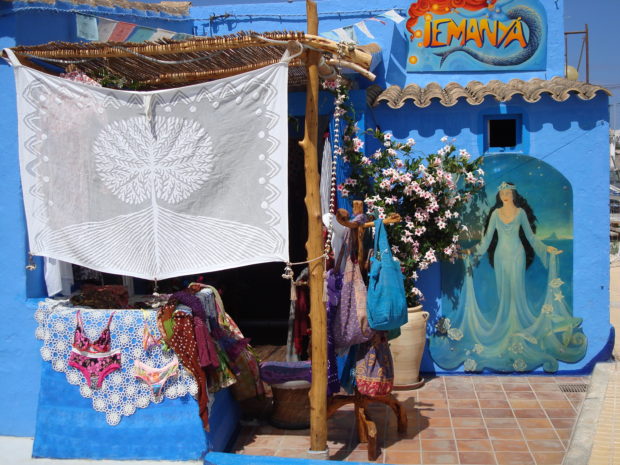 mercatini hippie durante il giorno