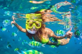 Fare snorkeling a Formentera