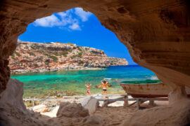 Moli tipici per i pescatori a Formentera