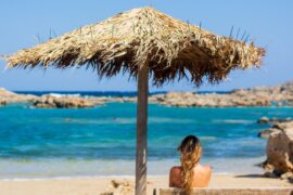 Spiaggia naturale a Formentera