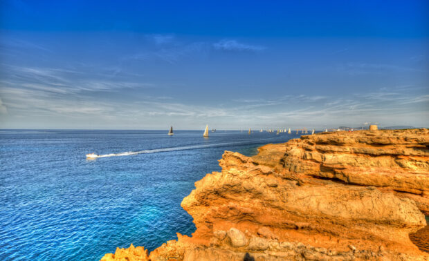 La Roqueta Formentera scogli